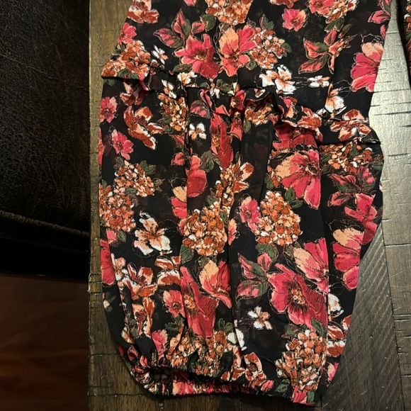 Floral Tiered Trapeze Dress from Express - Picture 3 of 4